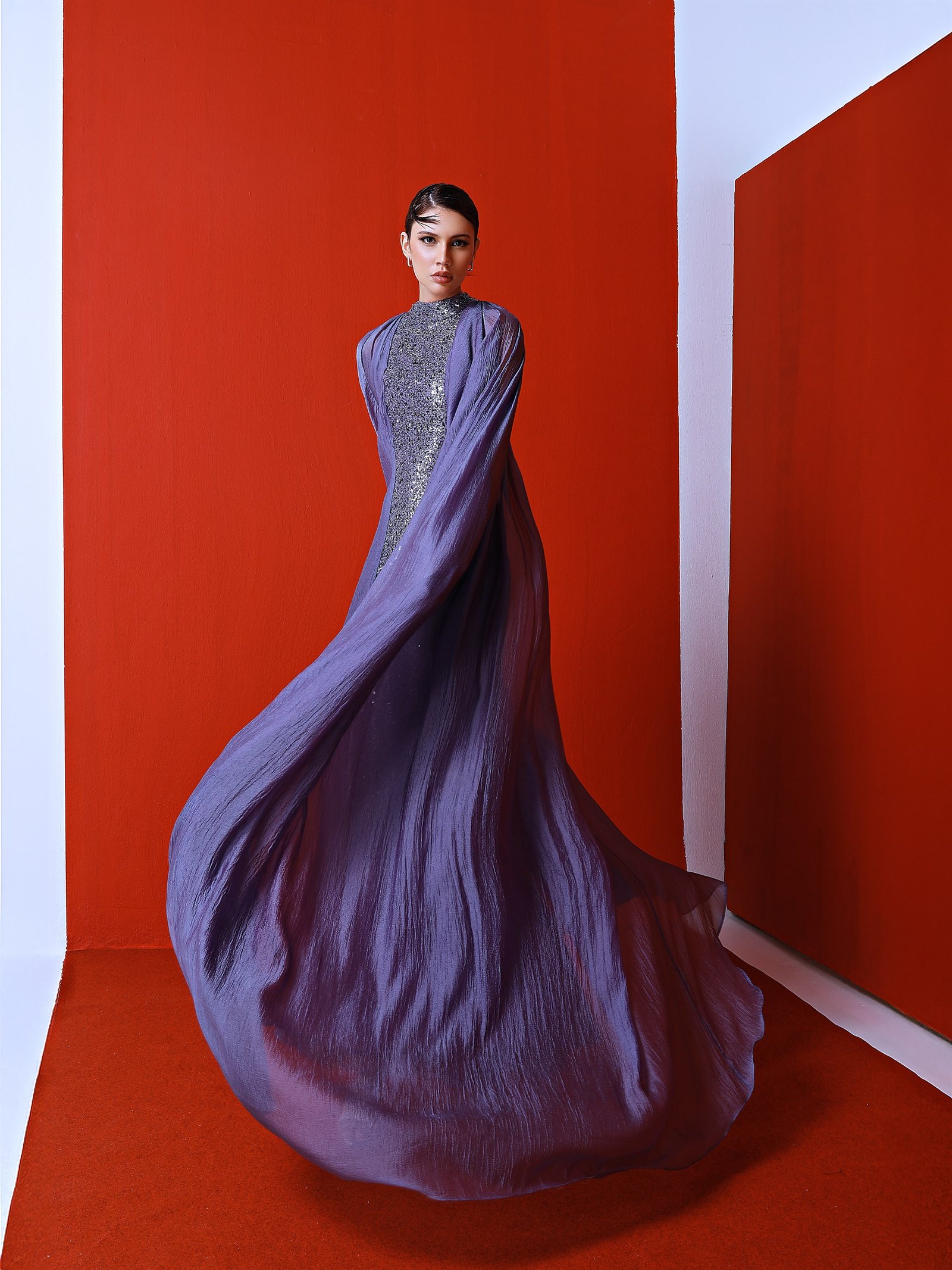 ELYSIA-DUSTY DARK LEVENDER 4 ELYSIA-DUSTY DARK LEVENDER - Image 4