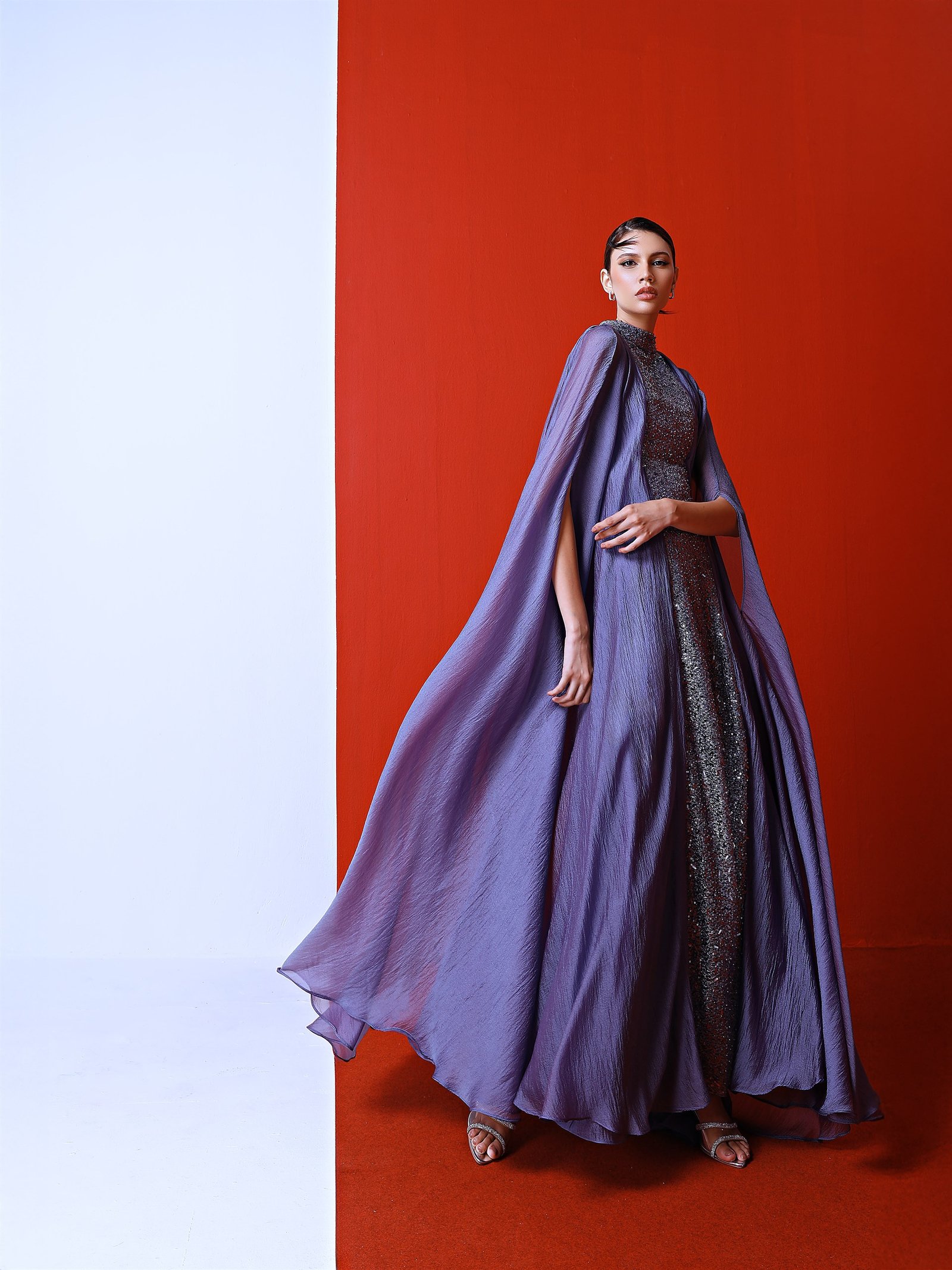 ELYSIA-DUSTY DARK LEVENDER 5 ELYSIA-DUSTY DARK LEVENDER - Image 5