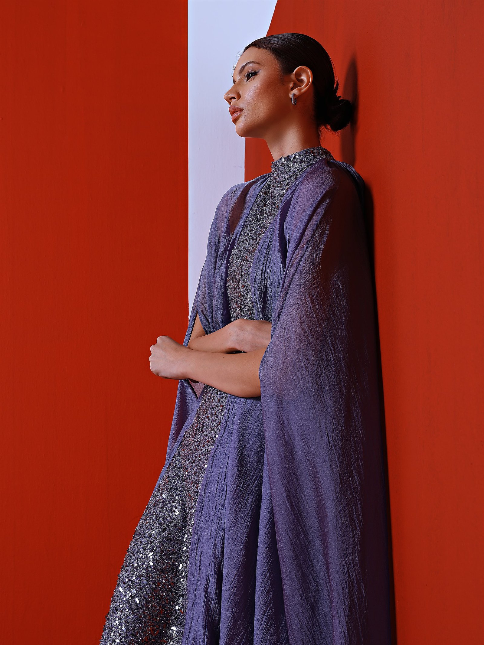 ELYSIA-DUSTY DARK LEVENDER 6 ELYSIA-DUSTY DARK LEVENDER - Image 6