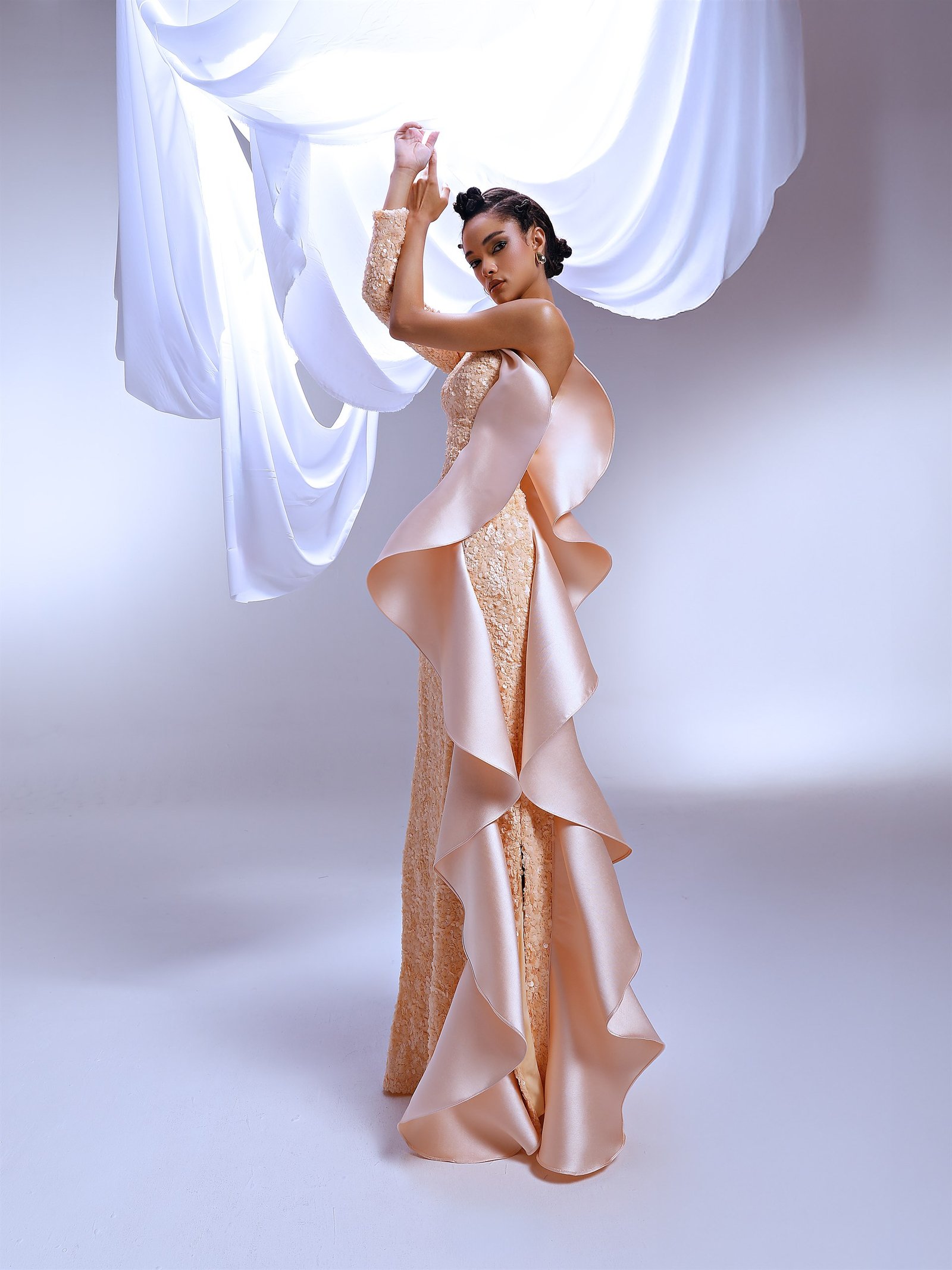 VELORA- CHAMPAGNE PEACH 5 VELORA- CHAMPAGNE PEACH - Image 5